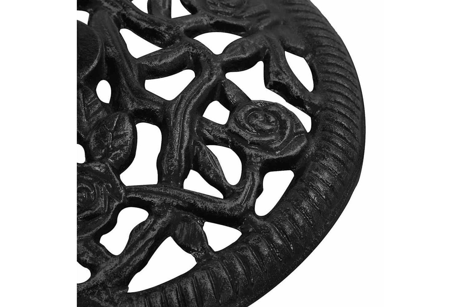 vidaXL 317749 Umbrella Base Black 48x48x33cm Cast Iron-7
