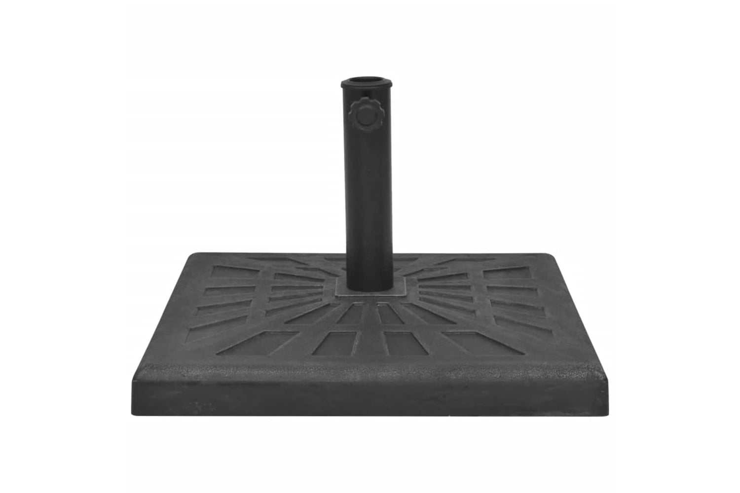 Vidaxl 43659 Parasol Base Resin Square Black 19 Kg-2