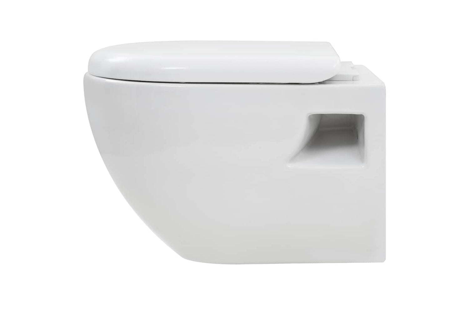 Vidaxl 143022 Wall-hung Toilet Ceramic White-6