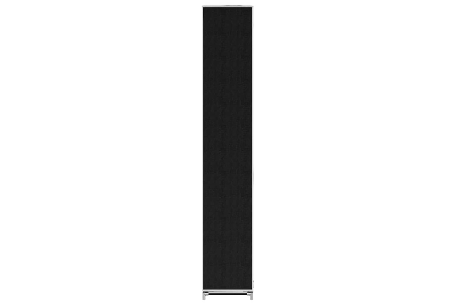 vidaXL 240491 Fabric Shoe Cabinet With Cover 162 X 57 X 29cm Black-4