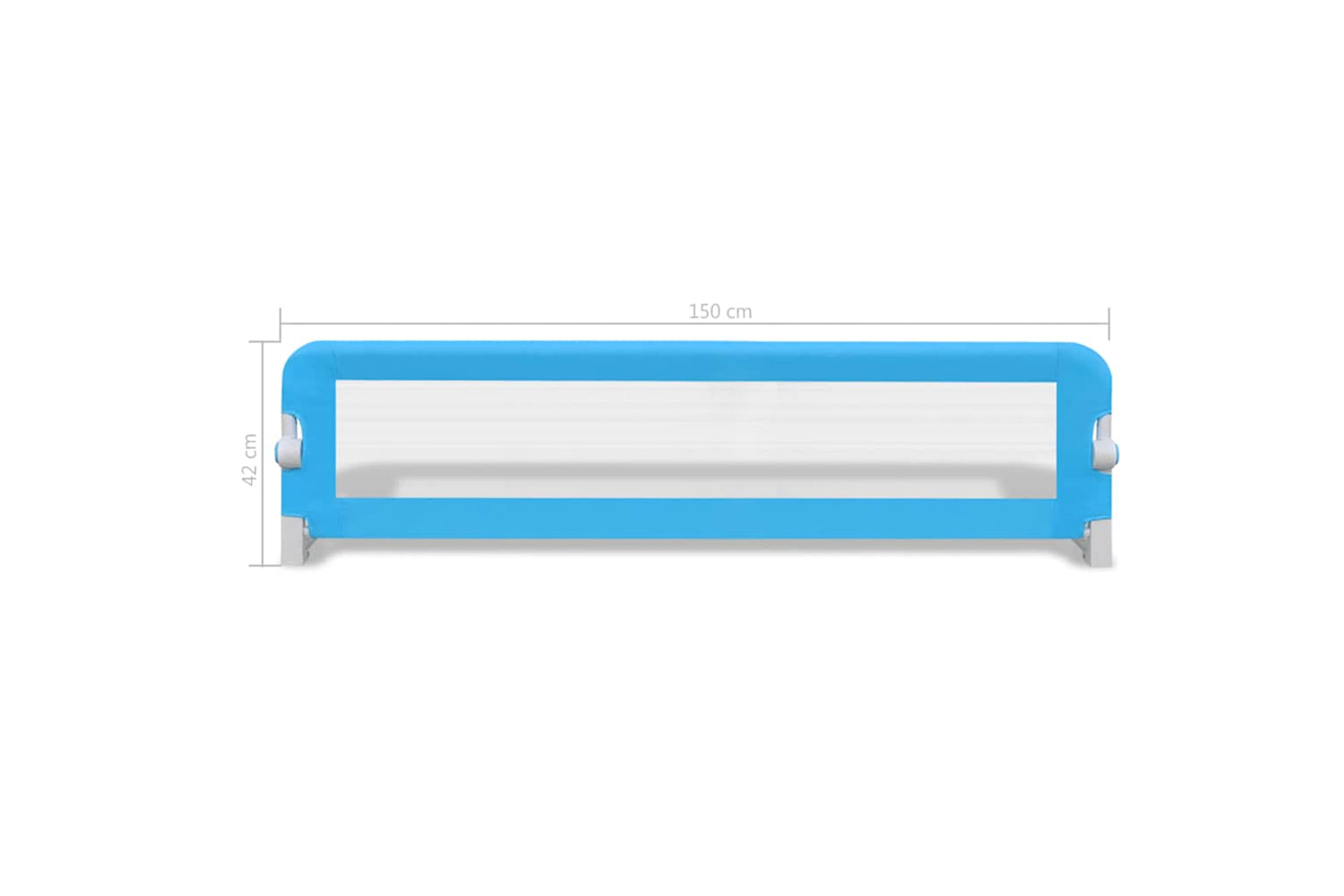 Vidaxl Toddler Safety Bed Rail 2 Pcs Blue 150x42 Cm-6