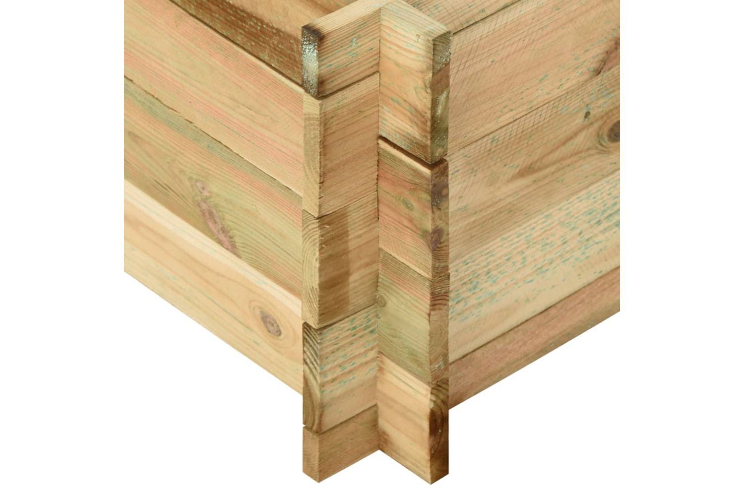 vidaXL 43345 Garden Raised Vegetable Bed Impregnated Pinewood 197x100x40cm-6