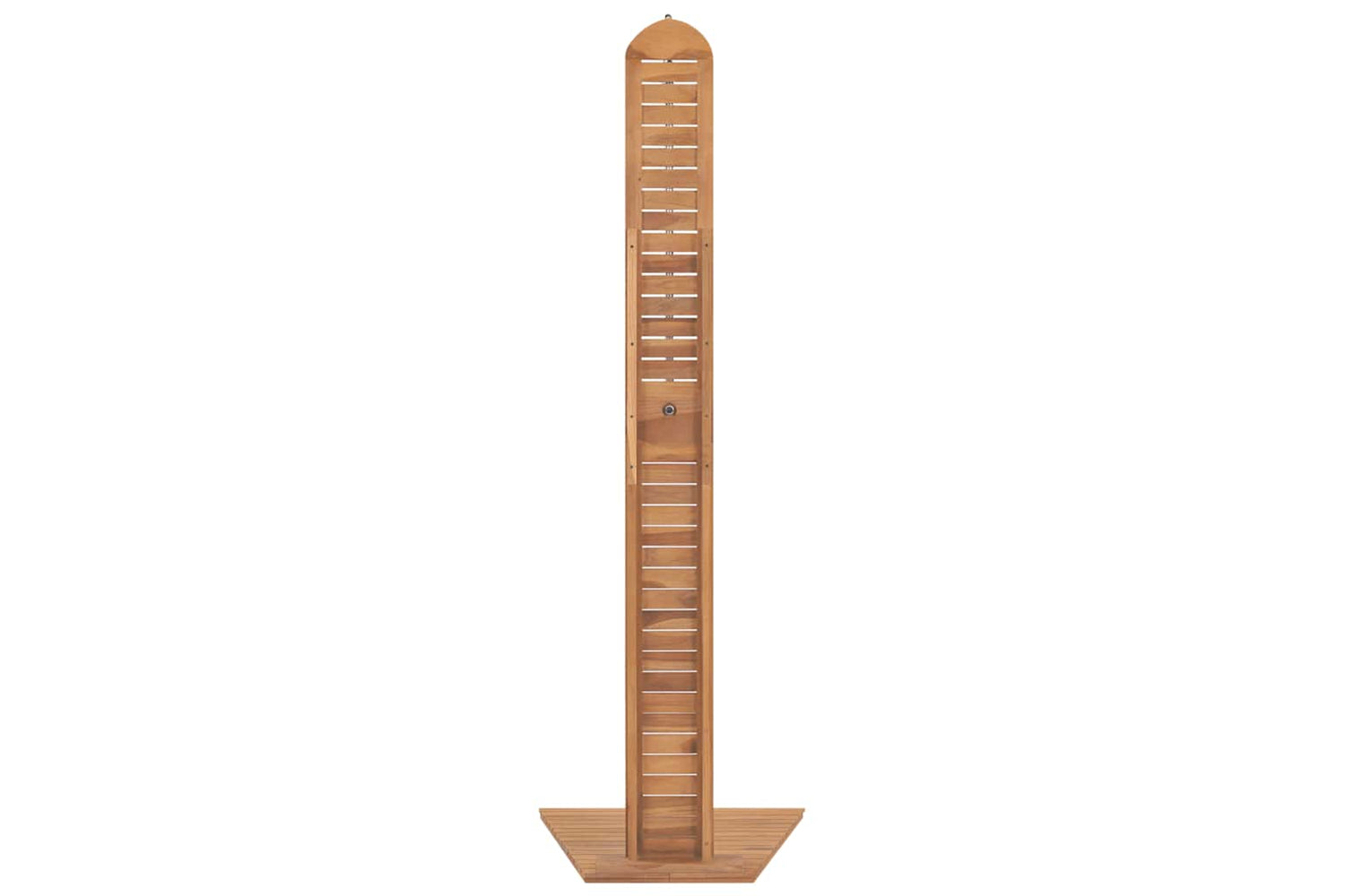 Vidaxl Garden Shower Solid Teak 70x75x204 Cm-4