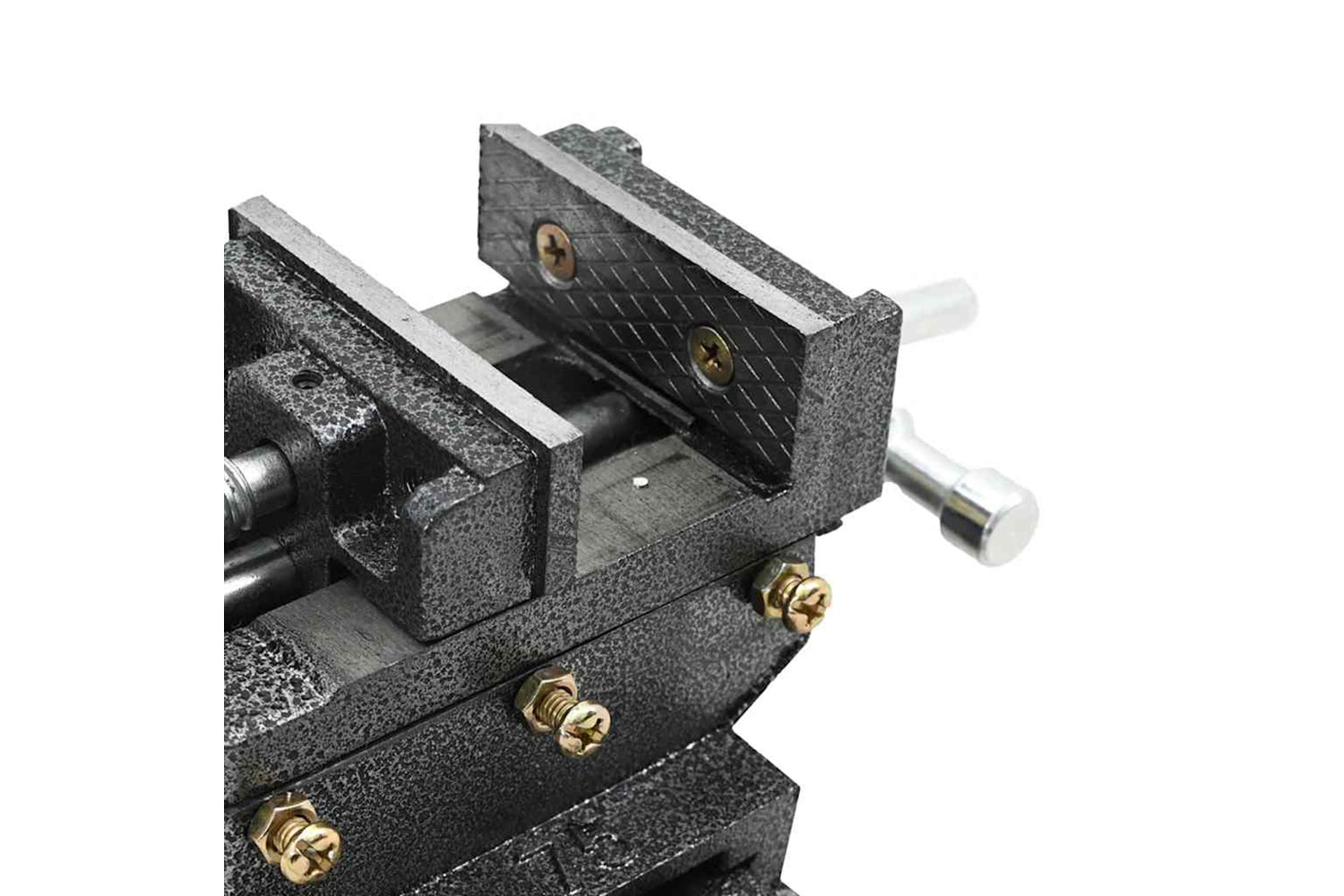 vidaXL 145383 Manually Operated Cross Slide Drill Press Vice 70mm-5