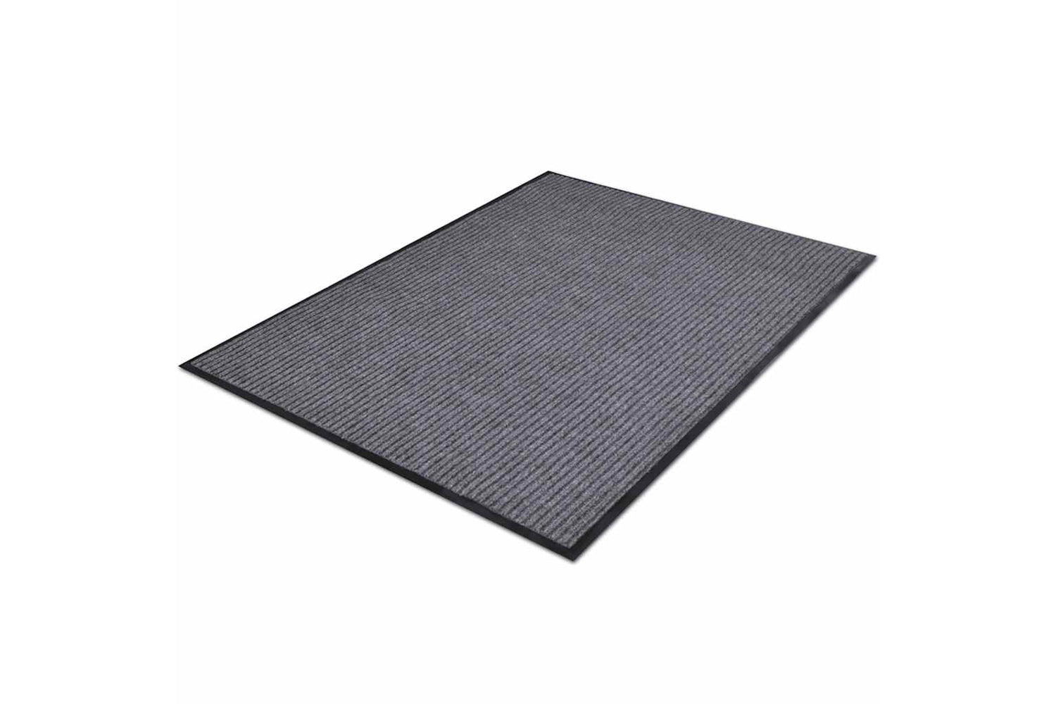 vidaXL 241274 Grey Pvc Door Mat 90 X 60cm-3
