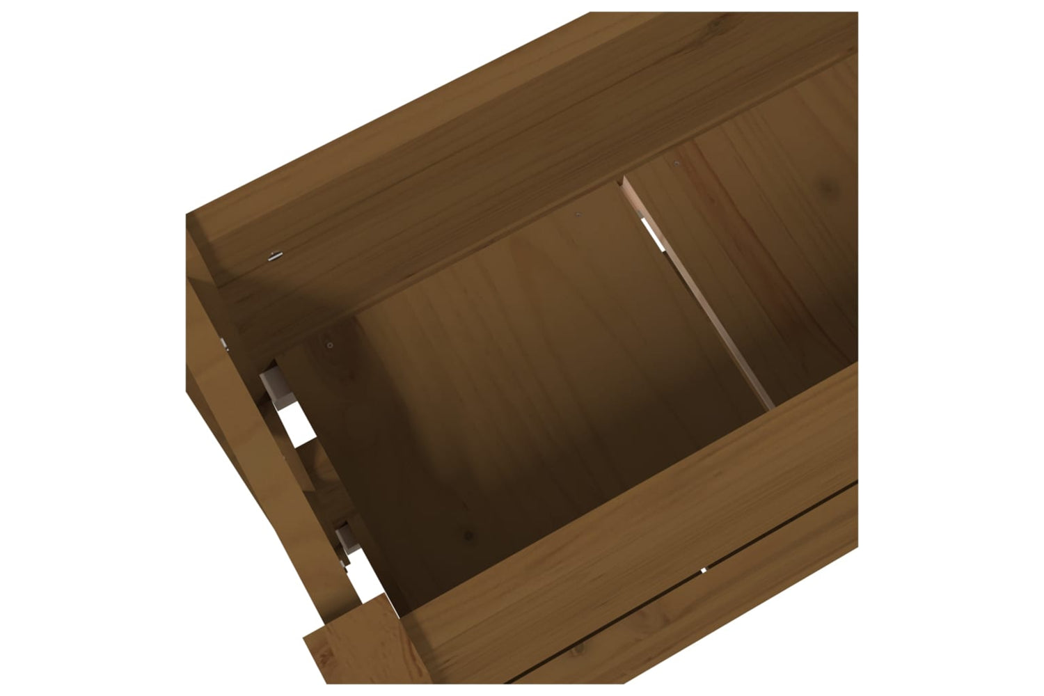 vidaXL 823944 Planter Honey Brown 77x25x66cm Solid Wood Pine-6