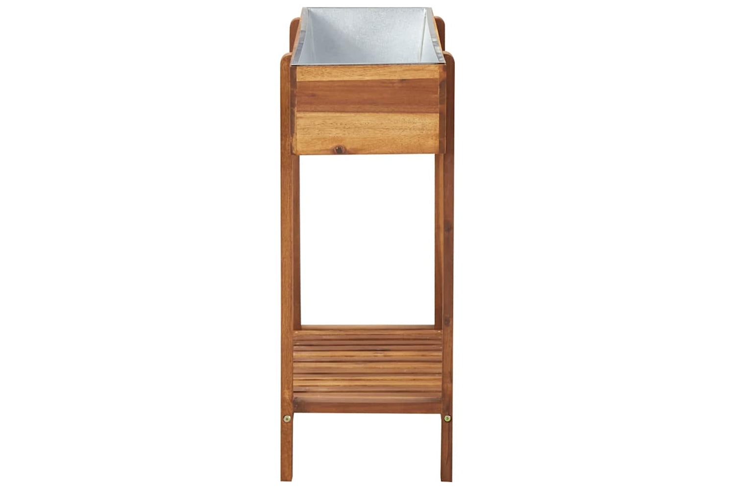 Vidaxl 43793 Raised Garden Raised Bed Solid Acacia Wood And Zinc-4