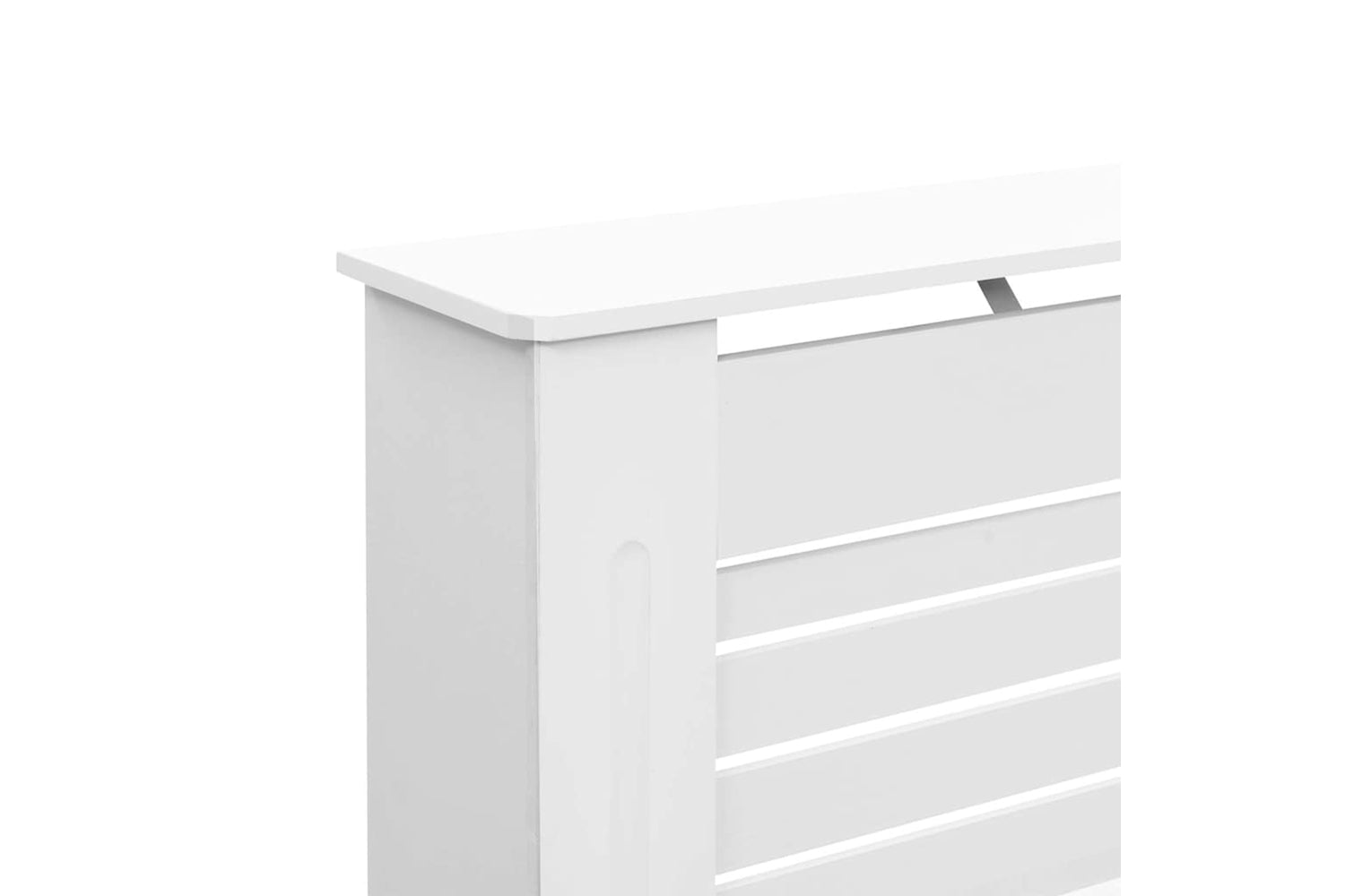 vidaXL 3051376 Radiator Covers 2 Pcs White 172x19x81.5cm Mdf-7