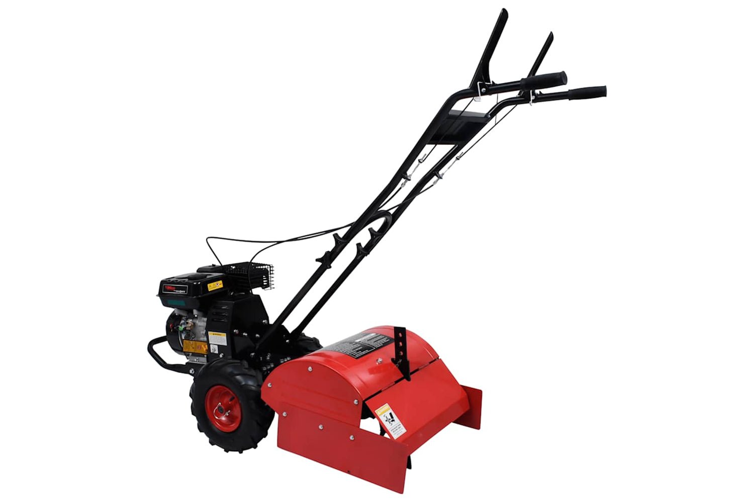 Vidaxl Petrol Tiller 6.5 Hp 196 Cc-5