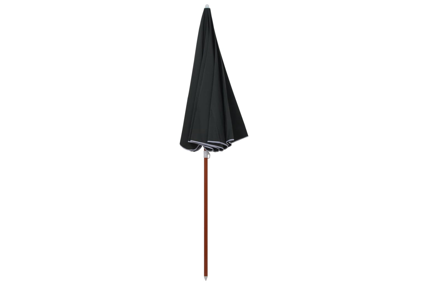 vidaXL 47805 Parasol With Steel Pole 240cm Anthracite-2