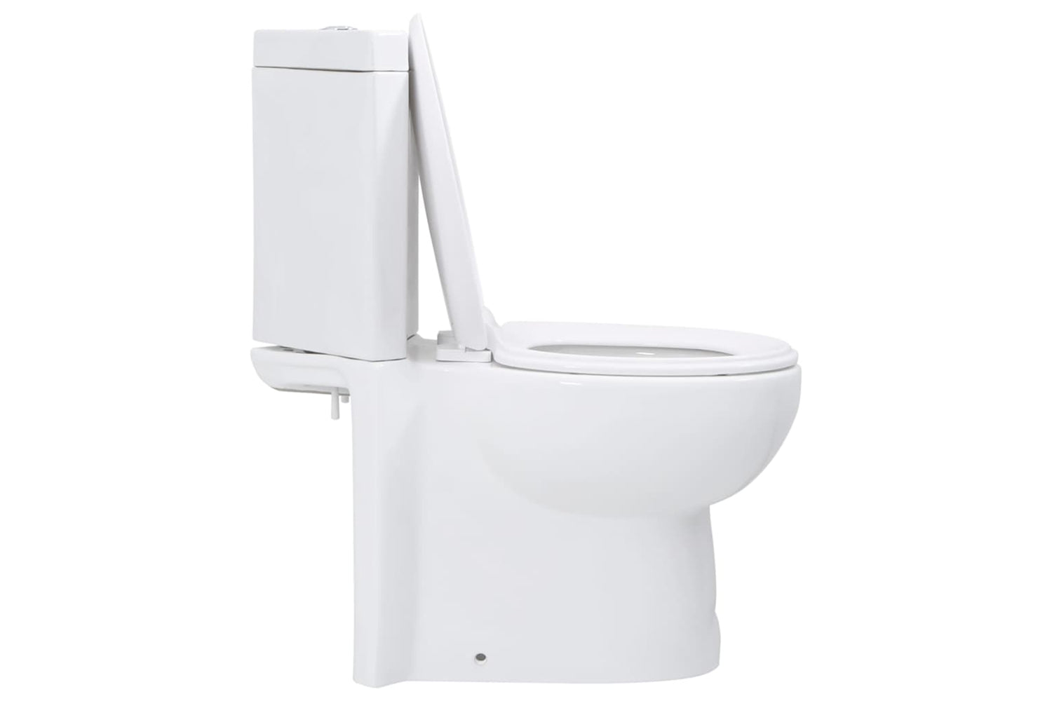 Vidaxl 141133 Wc Ceramic Toilet Bathroom Corner Toilet White-4