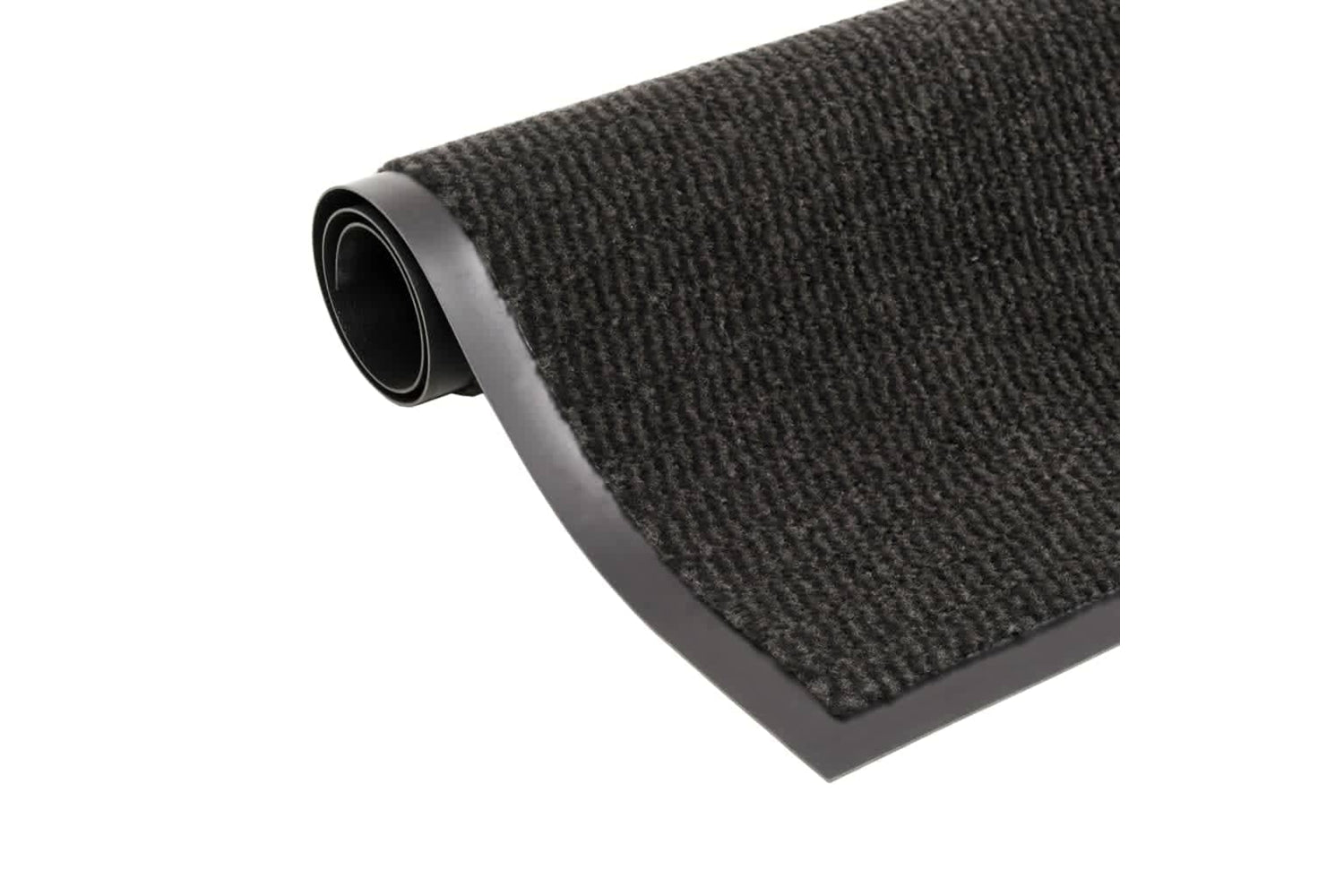 vidaXL 3051610 Dust Control Mats 2 Pcs Rectangular Tufted 80x120cm Black-2