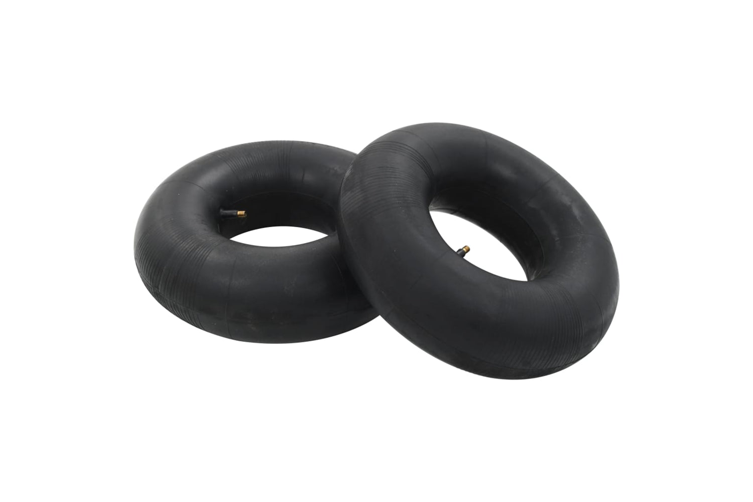 Vidaxl 145274 4 Piece Wheelbarrow Tire And Inner Tube Set 15x6.00-6 4pr Rubber-2