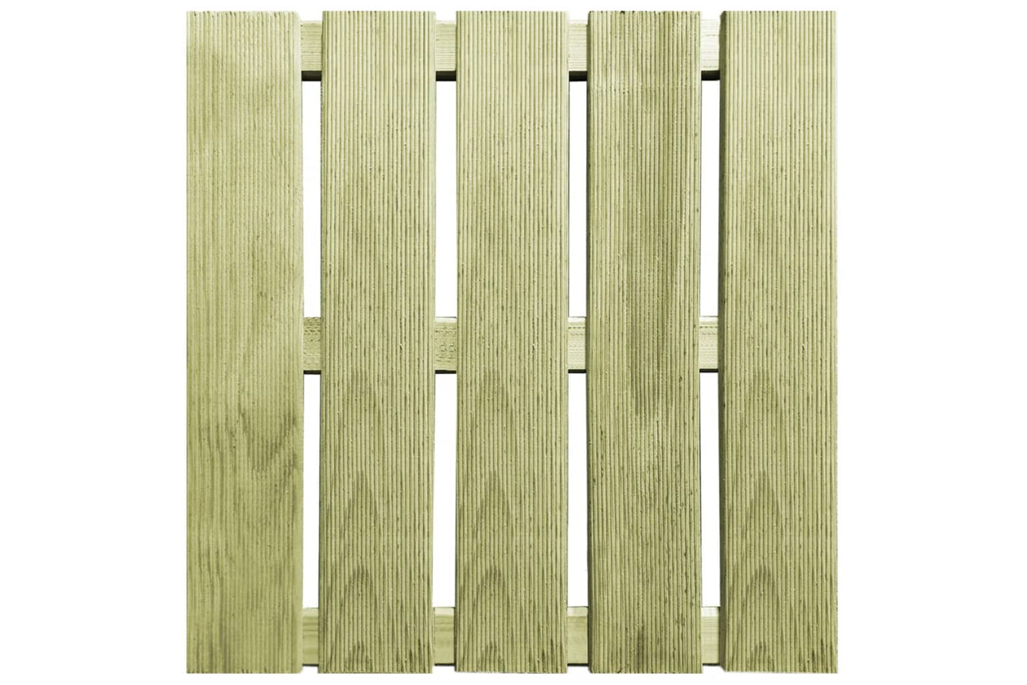 vidaXL 276432 24 Pcs Decking Tiles 50x50cm Wood Green-2