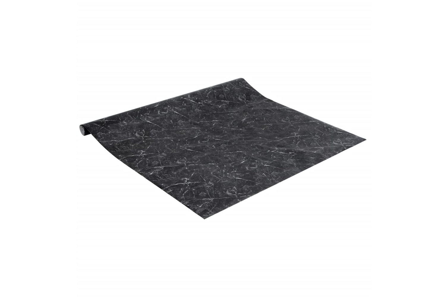 vidaXL 155775 Furniture Sticker Self-adhesive Marble Black 90x500cm Pvc-3
