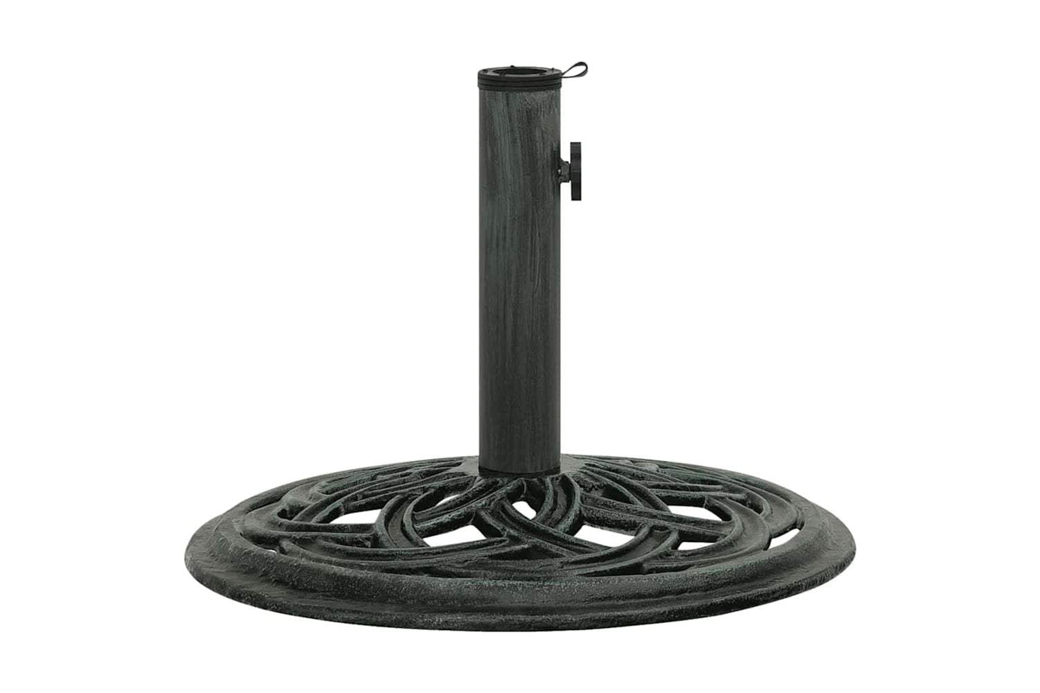 vidaXL 317756 Umbrella Base Green 44x44x31cm Cast Iron-3