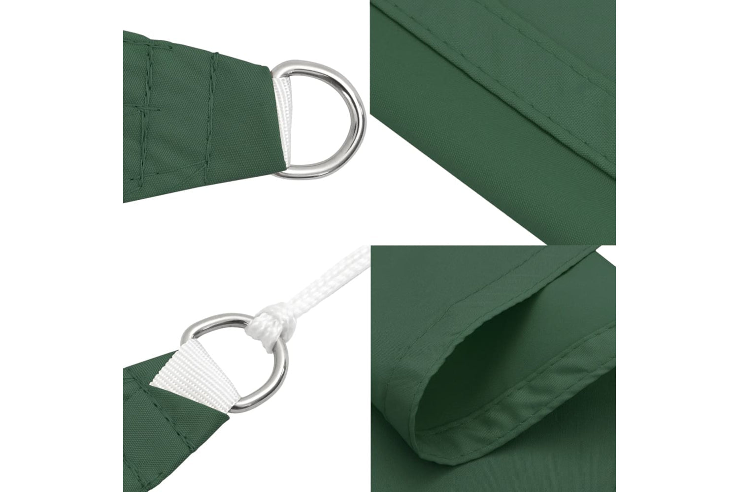 Vidaxl 135478 Sunshade Sail Oxford Fabric Rectangular 2x4.5 M Dark Green-6
