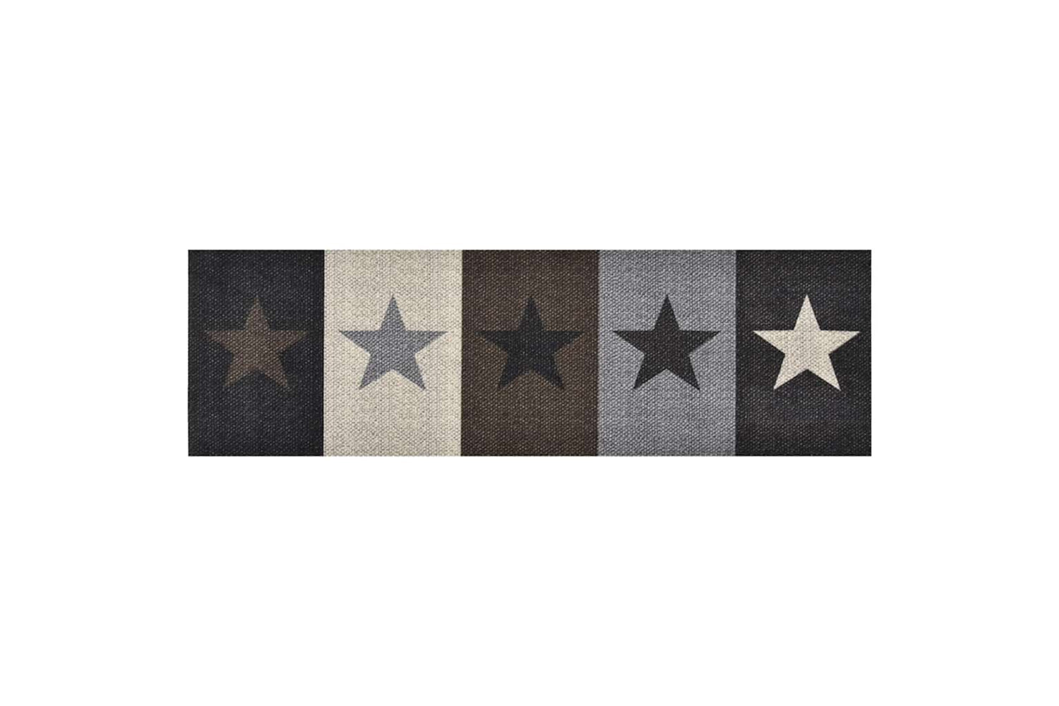 vidaXL 315961 Kitchen Carpet Washable Stars 45x150cm-2
