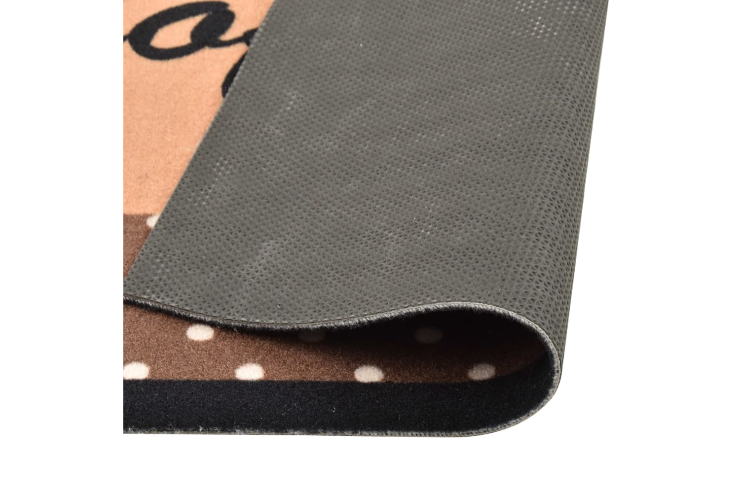 vidaXL 315972 Kitchen Carpet Washable Coffee Brown 60x300cm-3