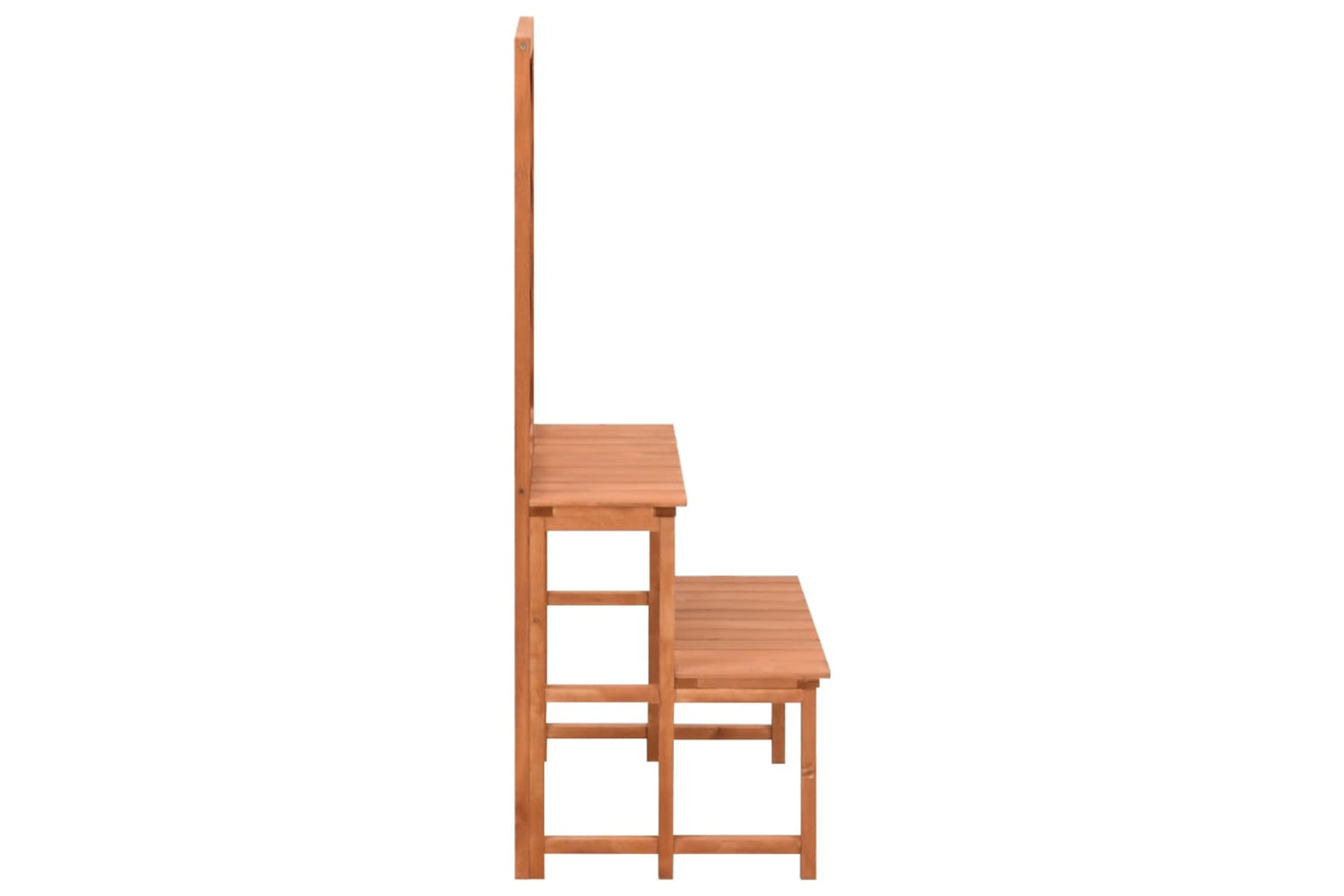 vidaXL 316413 Plant Stand With Trellis 70x42x115cm Solid Fir Wood-3