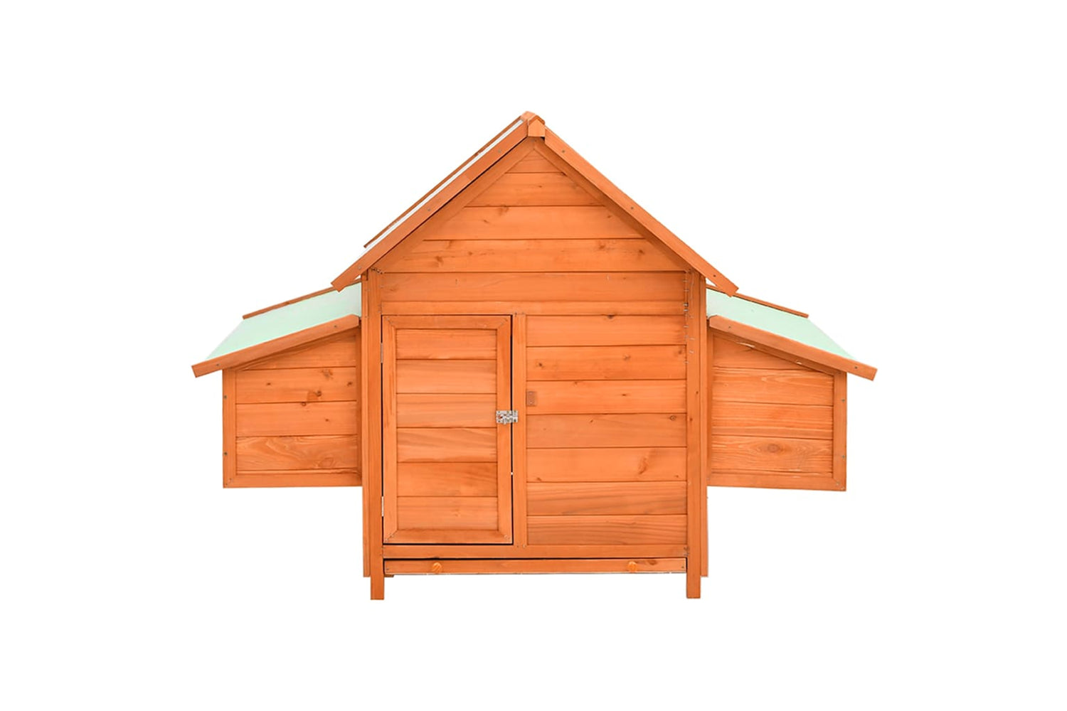 Vidaxl Chicken Coop 150x96x110 Cm Solid Firwood-3