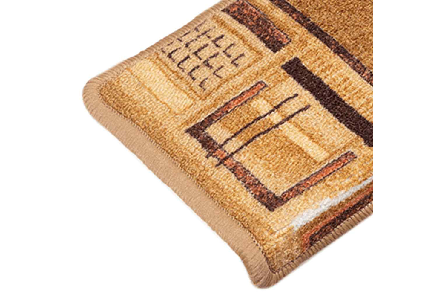 vidaXL 326207 Stair Mats Self-adhesive 15 Pcs 65x21x4cm Beige-6