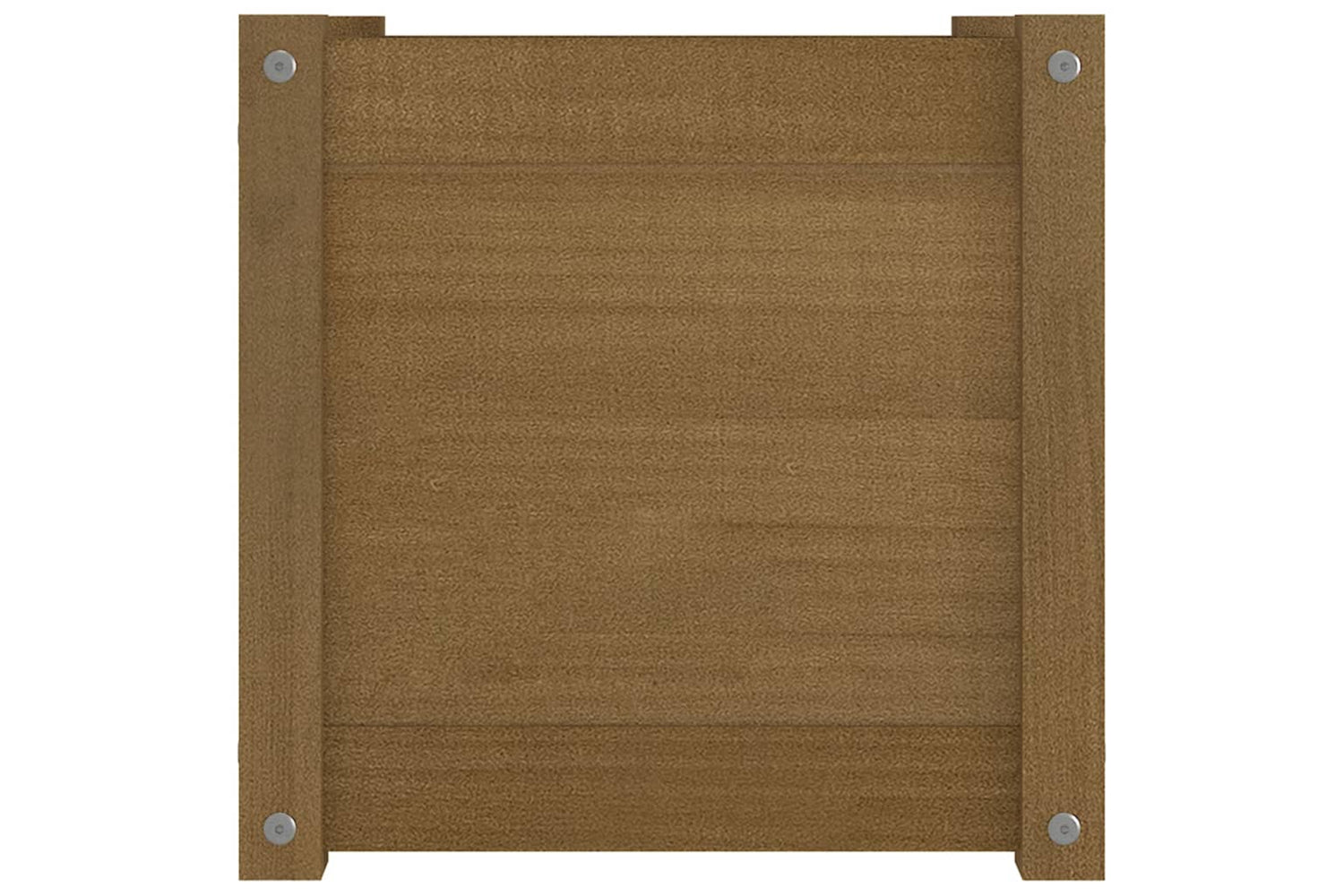vidaXL 810541 Garden Planters 2 Pcs Honey Brown 40x40x40cm Solid Pinewood-5