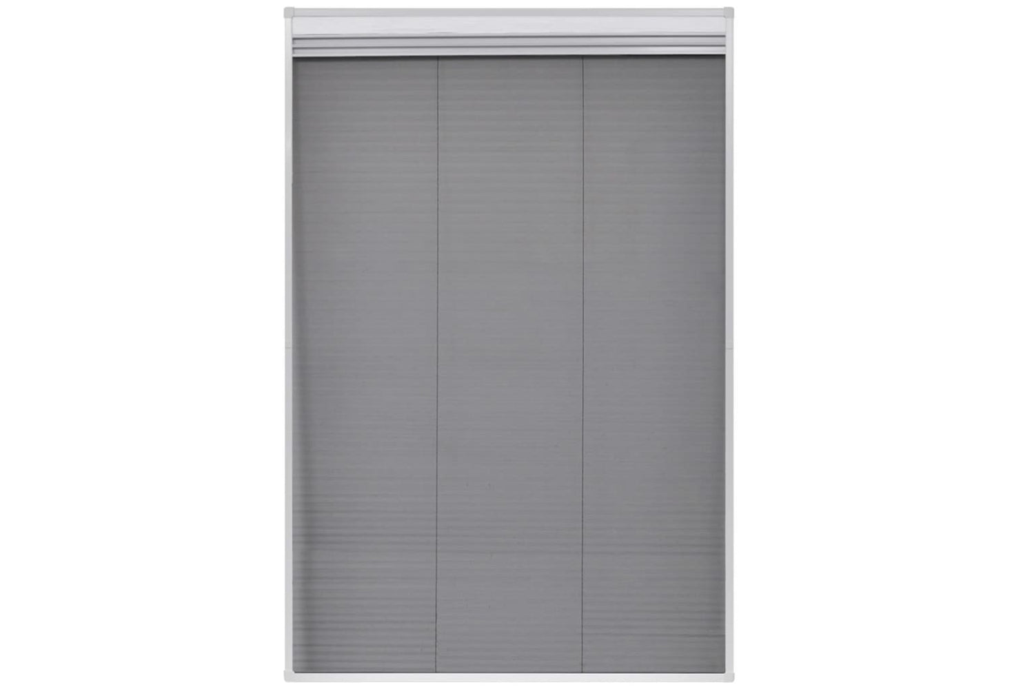 vidaXL 142617 Plisse Insect Screen For Windows Aluminium 80x120cm With Shade-3