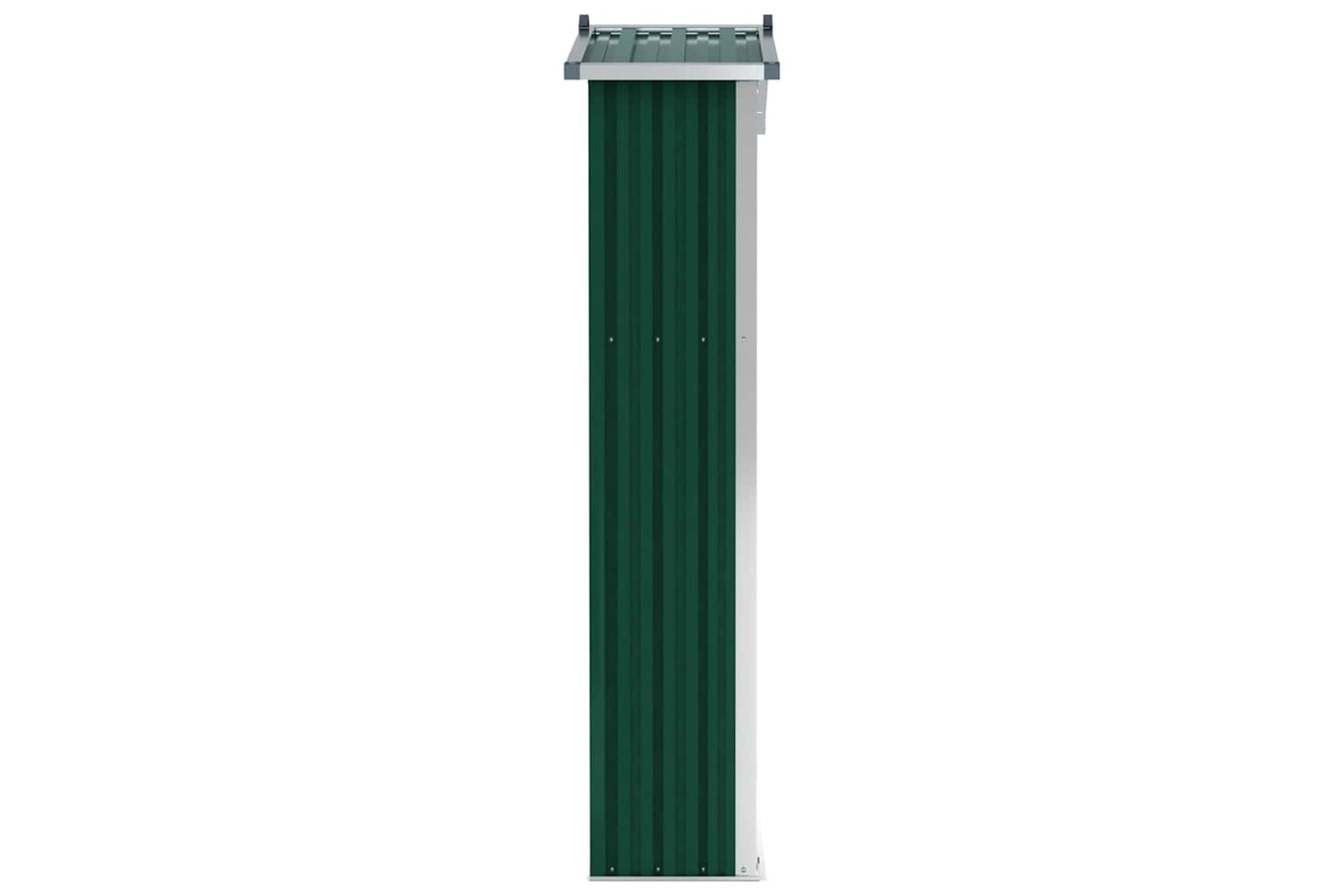 vidaXL 46301 Garden Shed Green 107.5x46x183cm Galvanised Steel-6