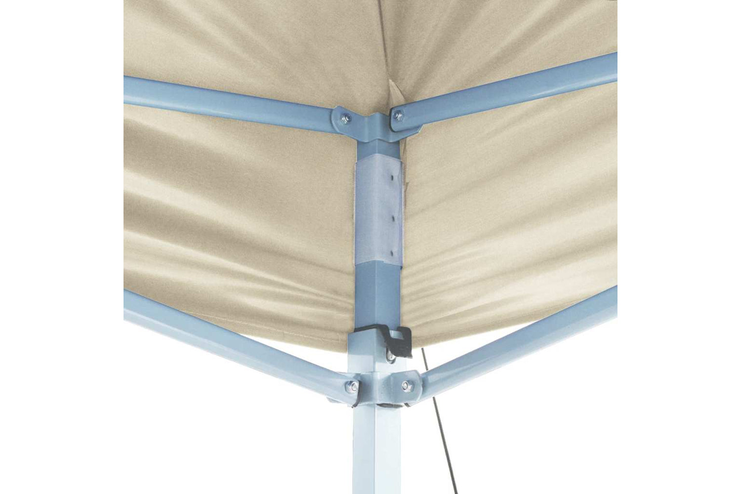 Vidaxl 42507 Foldable Tent Pop-up 3x6 M Cream White-7