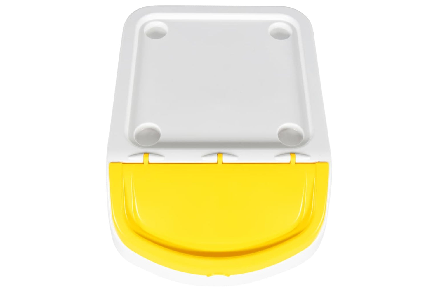 Vidaxl 364070 Stackable Waste Bins With Lids 3 Pcs White Pp 120 L-5