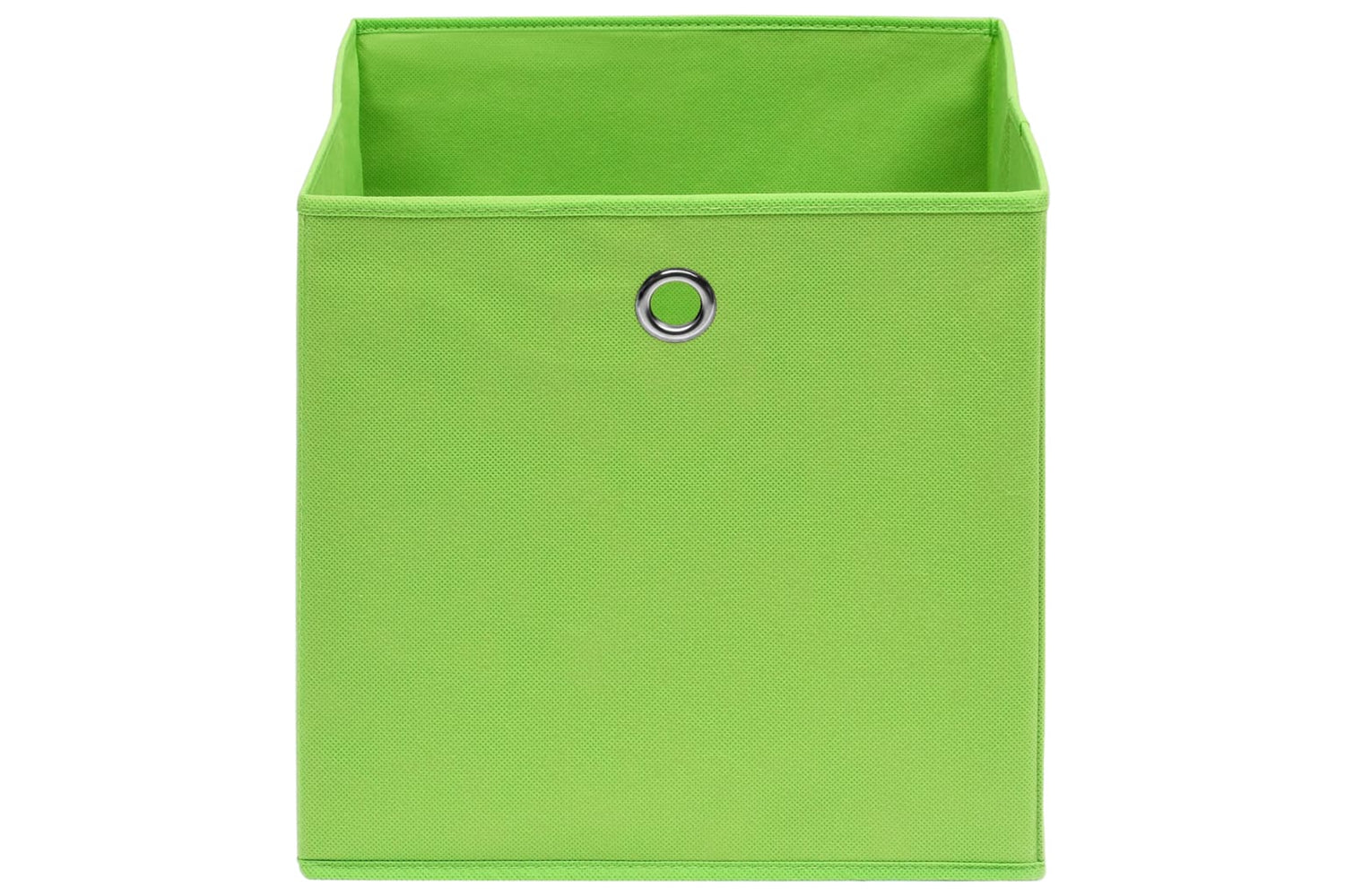 Vidaxl 288371 Storage Boxes 10 Pcs Green 32x32x32 Cm Fabric-3