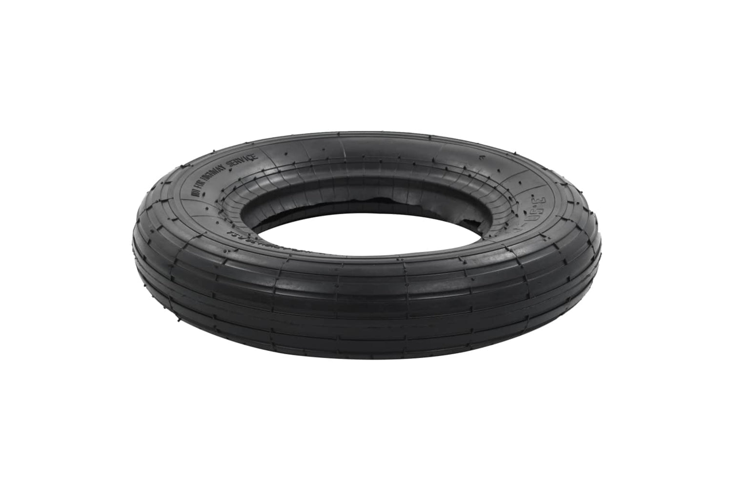 Vidaxl 145272 4 Piece Wheelbarrow Tire And Inner Tube Set 3.50-8 4pr Rubber-8