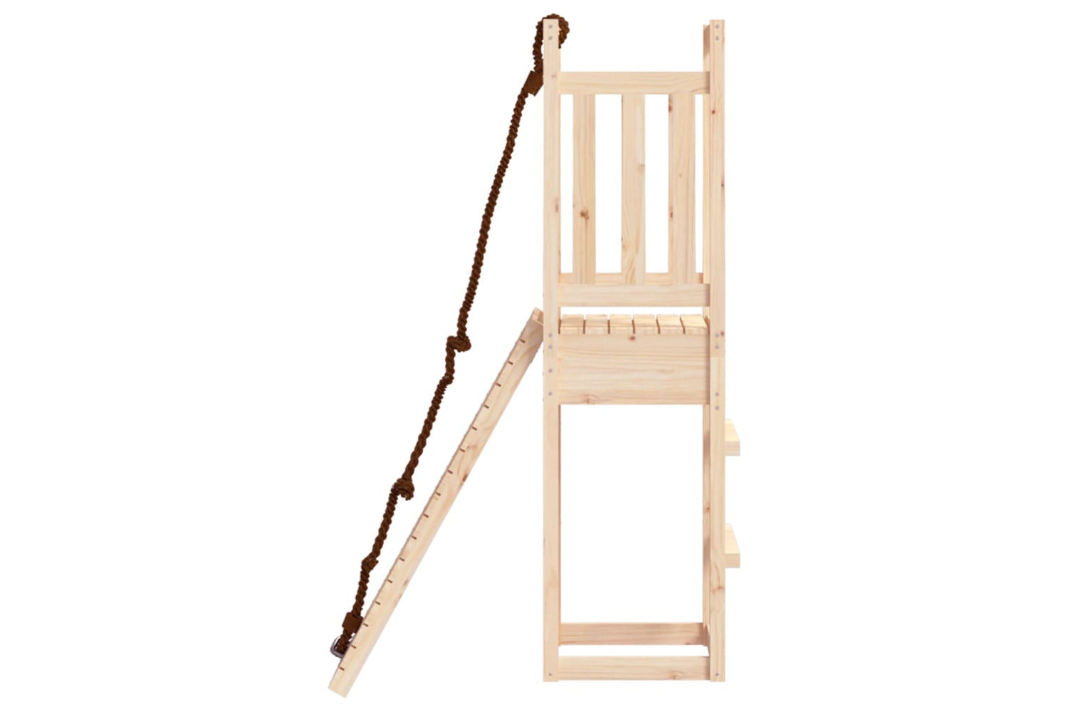 Vidaxl 3155945 Playhouse With Climbing Wall Solid Wood Pine-5