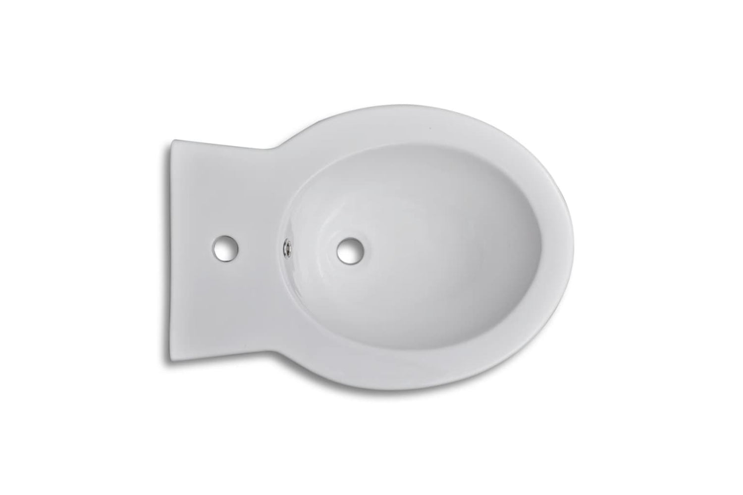 Vidaxl 140665 Round Bidet Stand White High-quality Ceramic-3