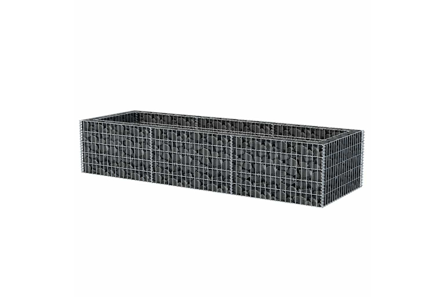 vidaXL 142556 Gabion Raised Bed Steel 270x90x50cm-2