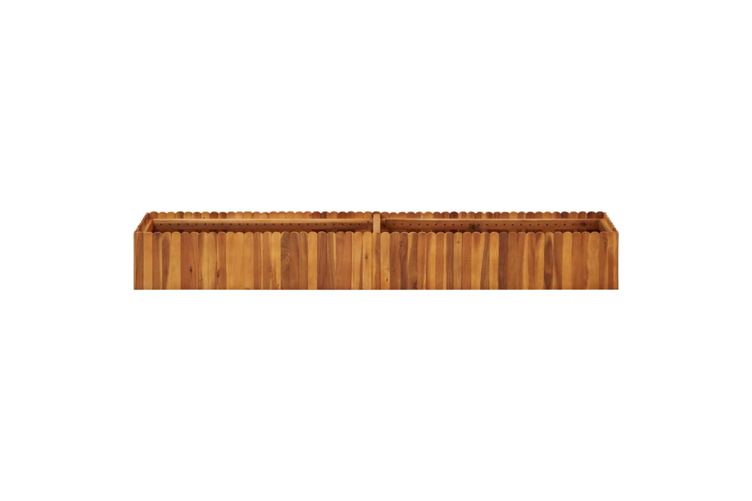 vidaXL 45920 Garden Raised Bed 200x30x25cm Solid Acacia Wood-2