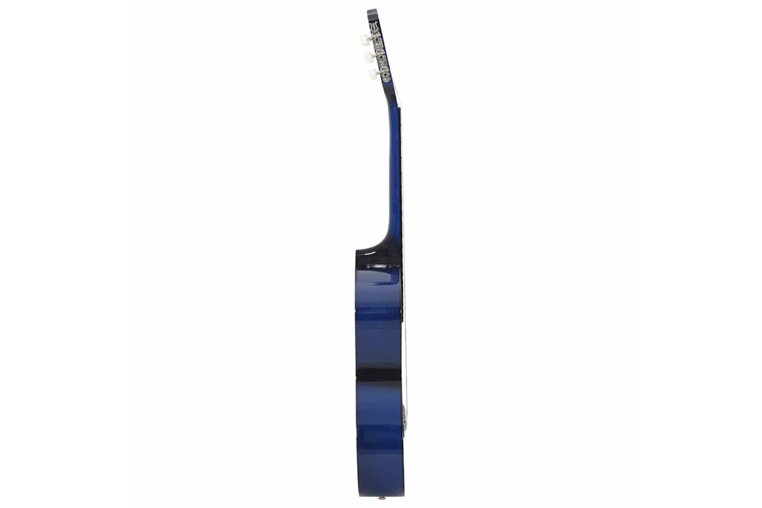 vidaXL 70108 Classical Guitar For Beginner Blue 4/4 39" Basswood-4