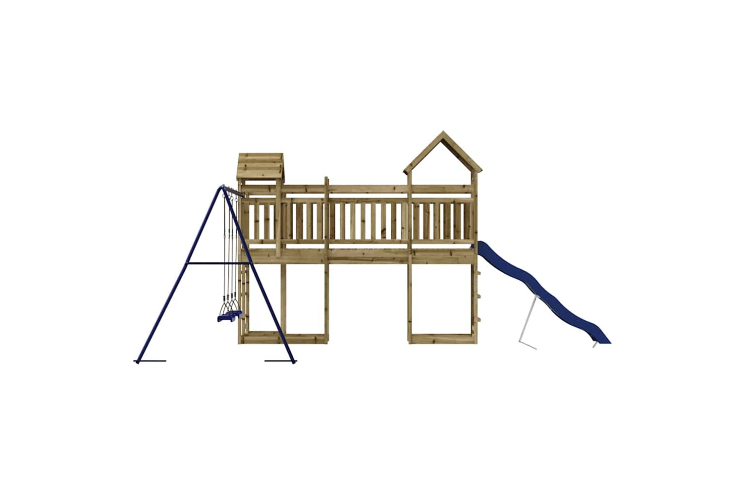 Vidaxl - 3156894 Outdoor Playset Impregnated Wood Pine-6