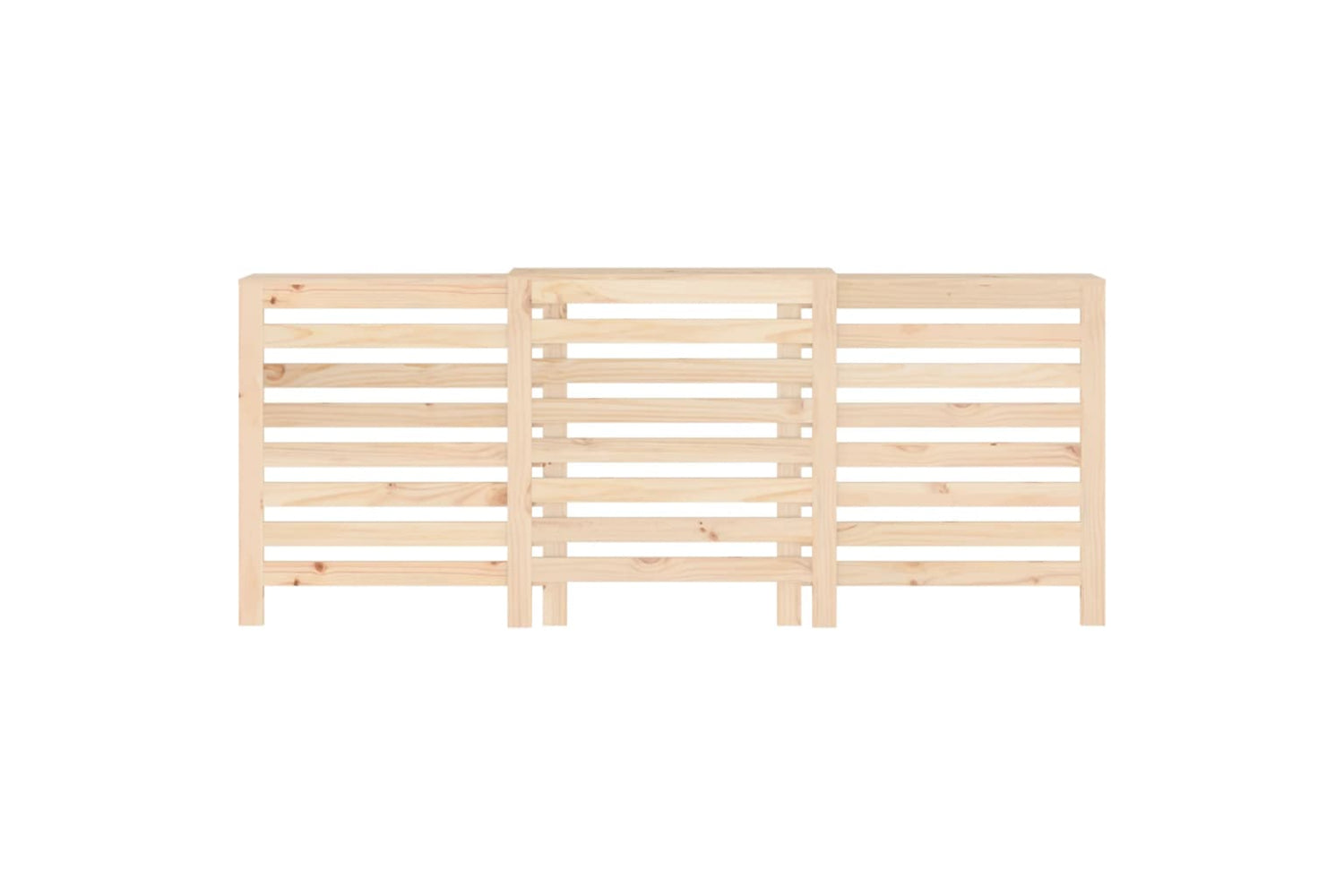vidaXL 822611 Radiator Cover 210x21x85cm Solid Wood Pine-4