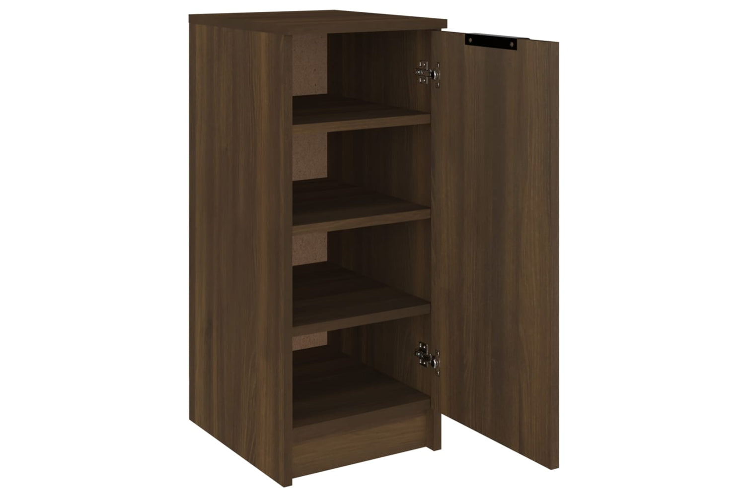 vidaXL 817101 Shoe Cabinet Brown Oak 30x35x70cm Engineered Wood-5