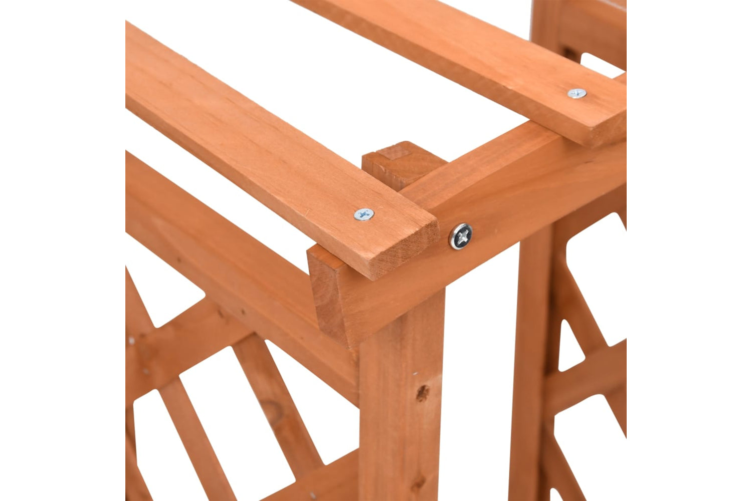 vidaXL 316391 Trellis Planter With Arch 49x39x117cm Firwood-4