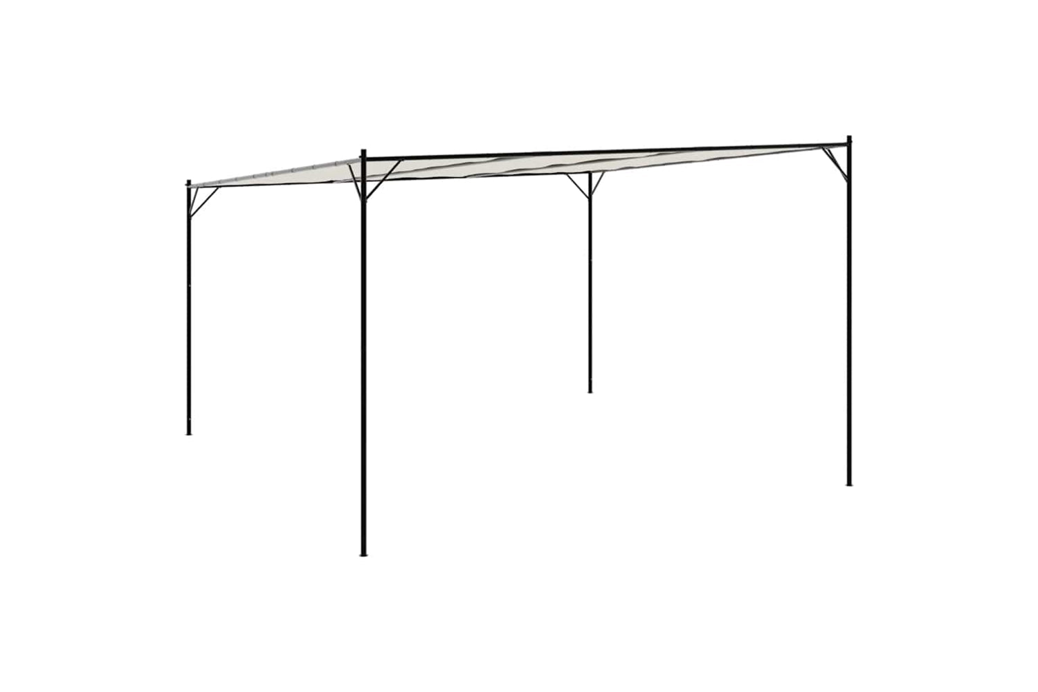 Vidaxl 362464 Gazebo White 4x4 M 180 G/mâ² Fabric And Steel-5