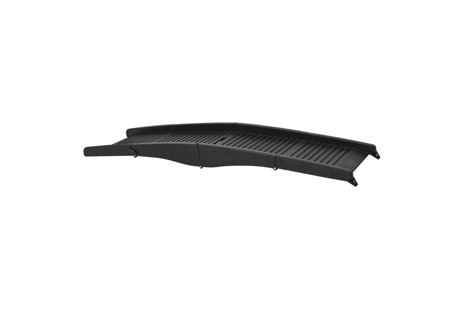 vidaXL 152231 Folding Dog Ramp Black 153x40x12.5cm Plastic-3
