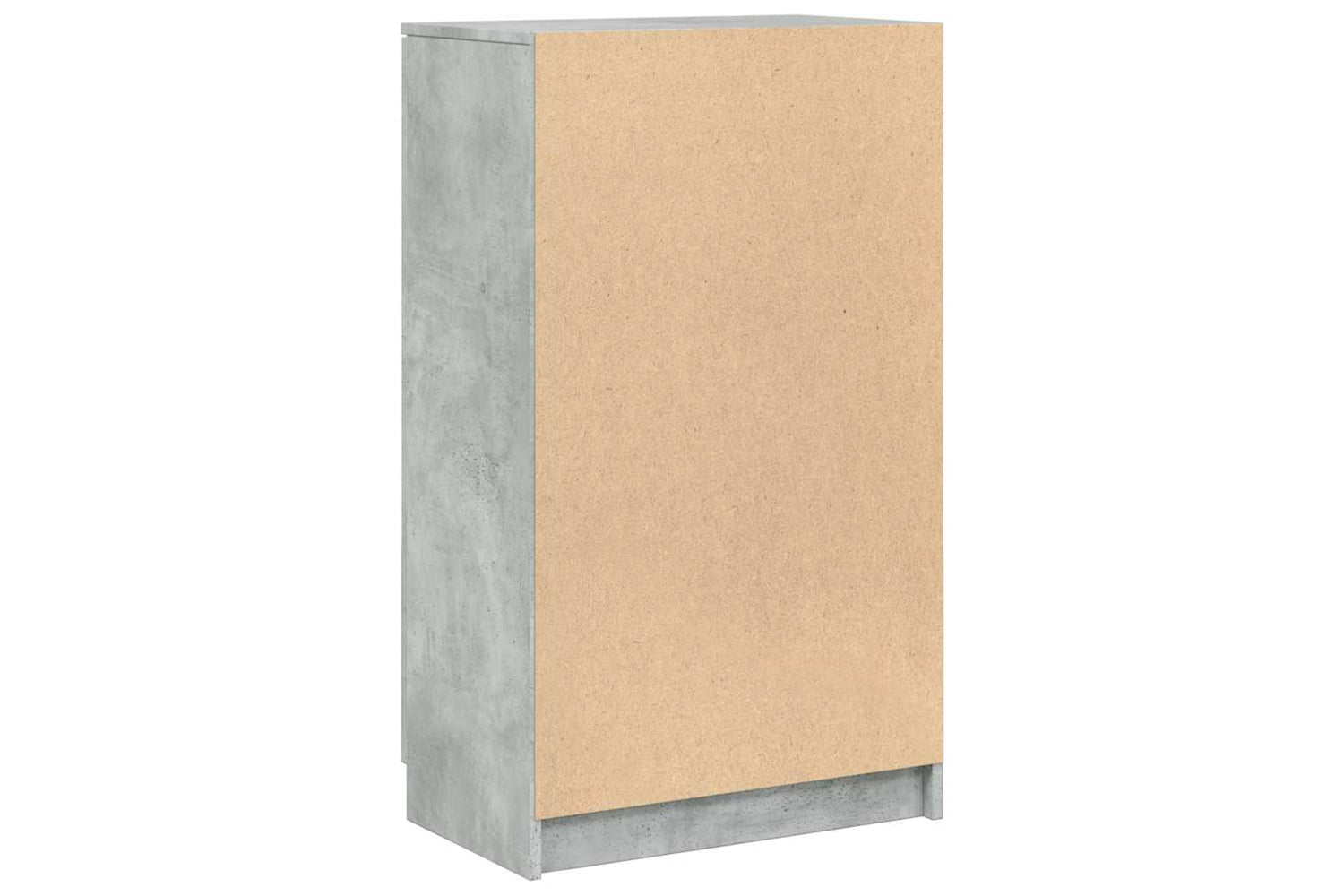 Vidaxl 811443 Shoe Cabinet Concrete Grey 59x35x100 Cm Engineered Wood-5