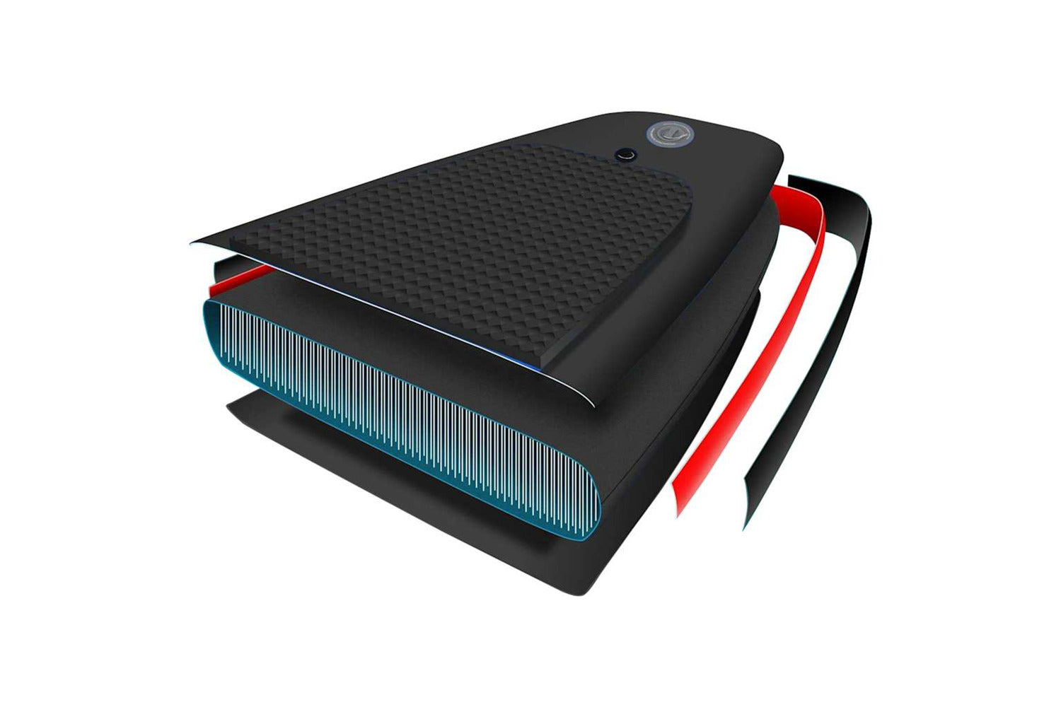 Vidaxl Inflatable Stand Up Paddleboard Set 305x76x15 Cm Black-8