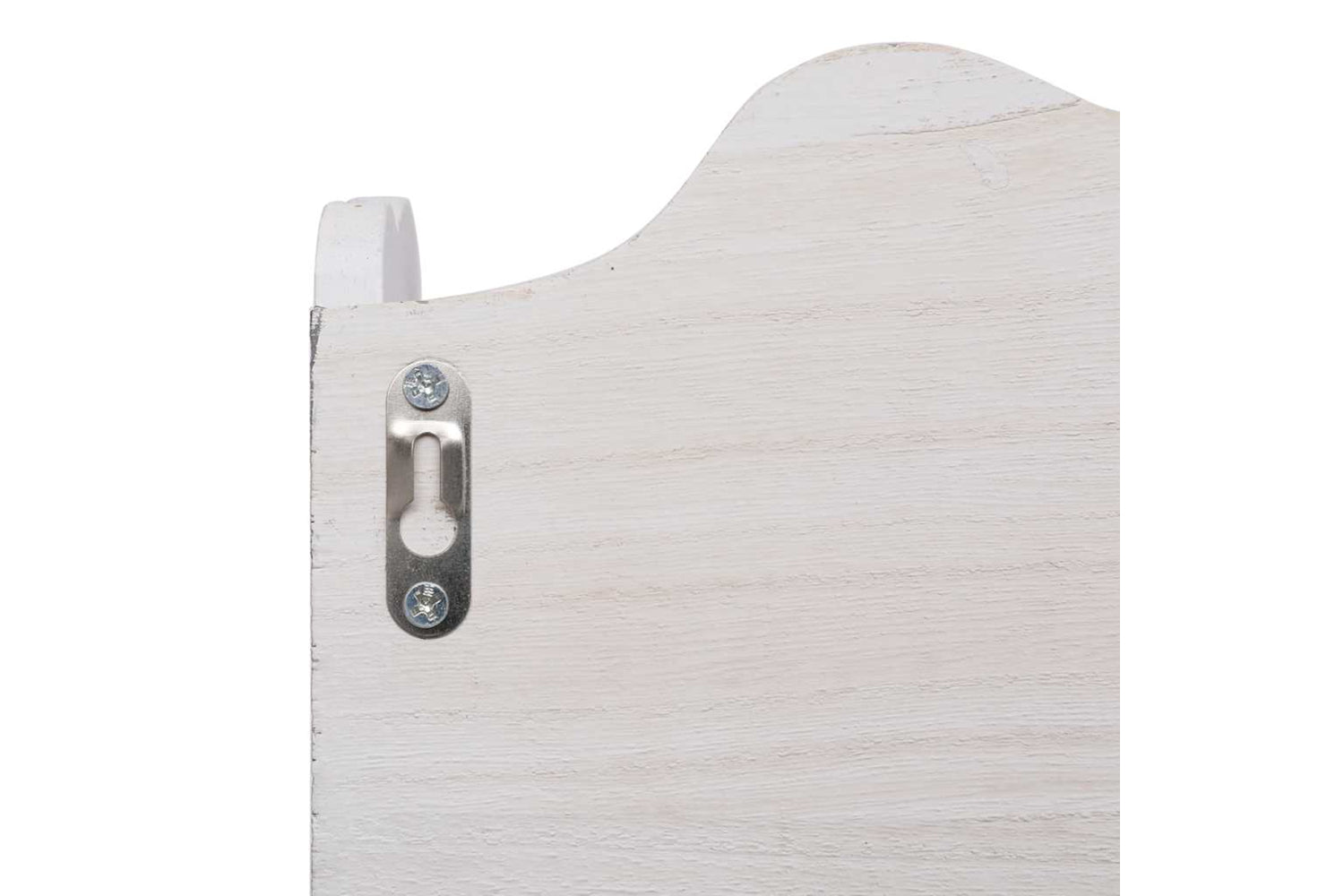 vidaXL 284235 Wall Mounted Coat Rack White 50x10x30cm Wood-6