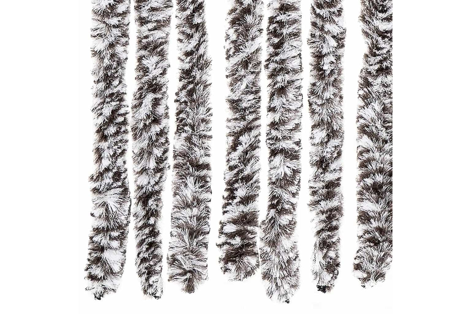 vidaXL Insect Curtain Brown And Beige 56x200cm Chenille-4