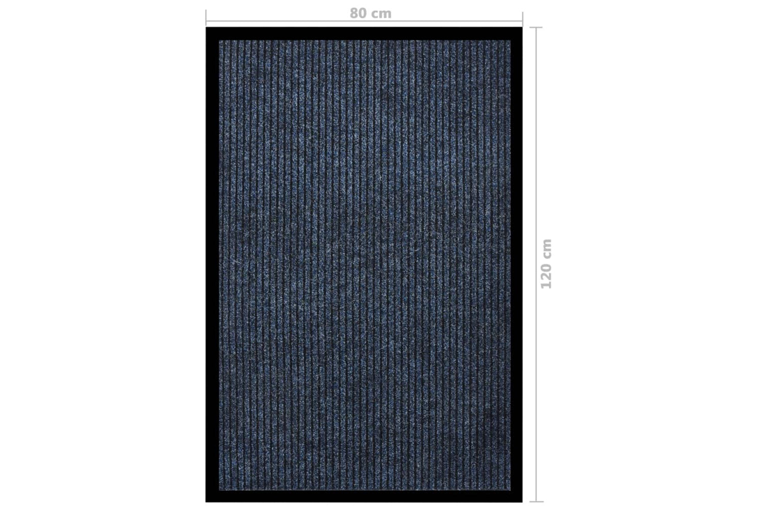 vidaXL 331612 Doormat Striped Blue 80x120cm-6