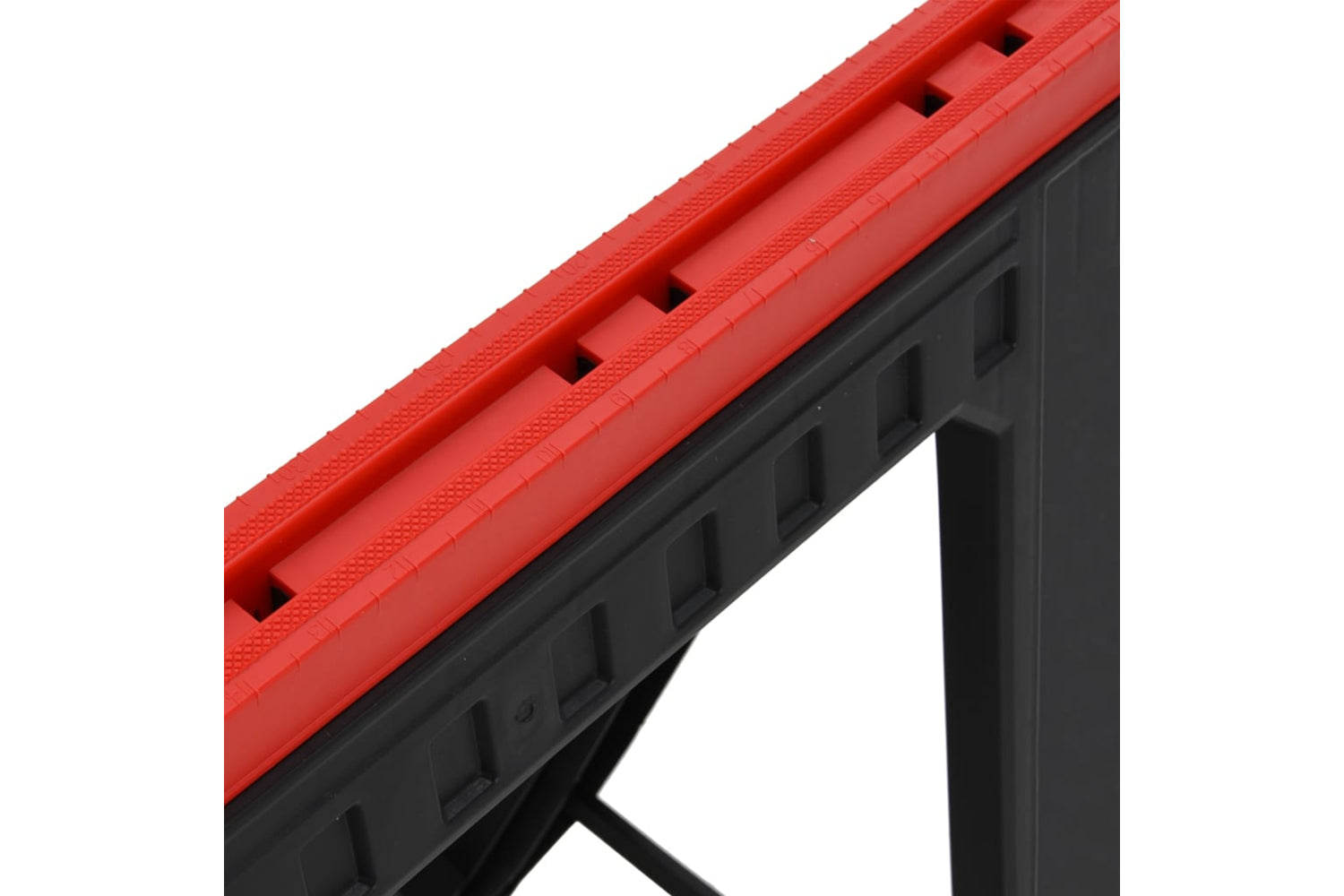 Vidaxl 152104 Foldable Work Trestles 2 Pcs Black And Red Polypropylene 350 Kg-6
